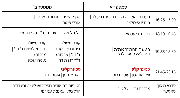 שנה ג 2027
